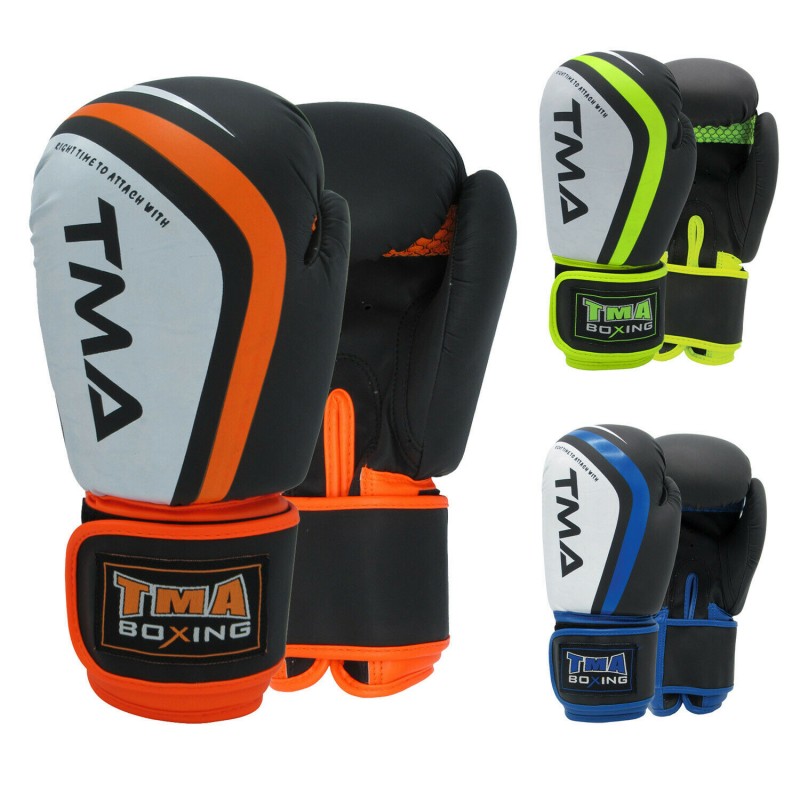 Tactician® Boxing Gloves Training Punching Bag Sparring Kickboxing Muay Thai MMA 