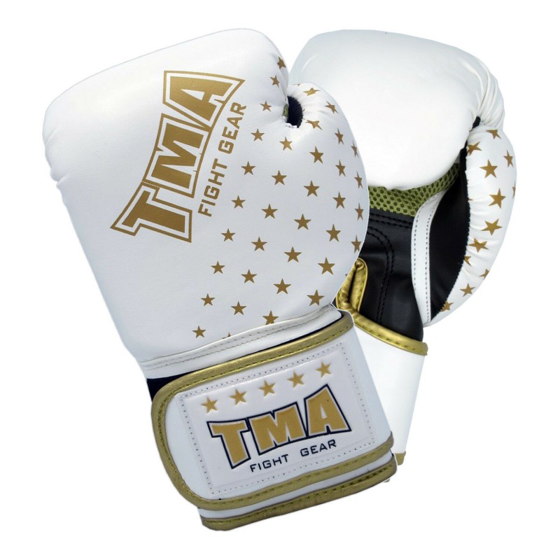 TMA 6 OZ KIDS BOXING GLOVES HIGH QUALITY LEATHER 