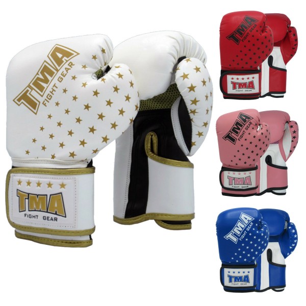 TMA Kids Boxing gloves best for kickboxing MMA Muay Thai Martial Arts 