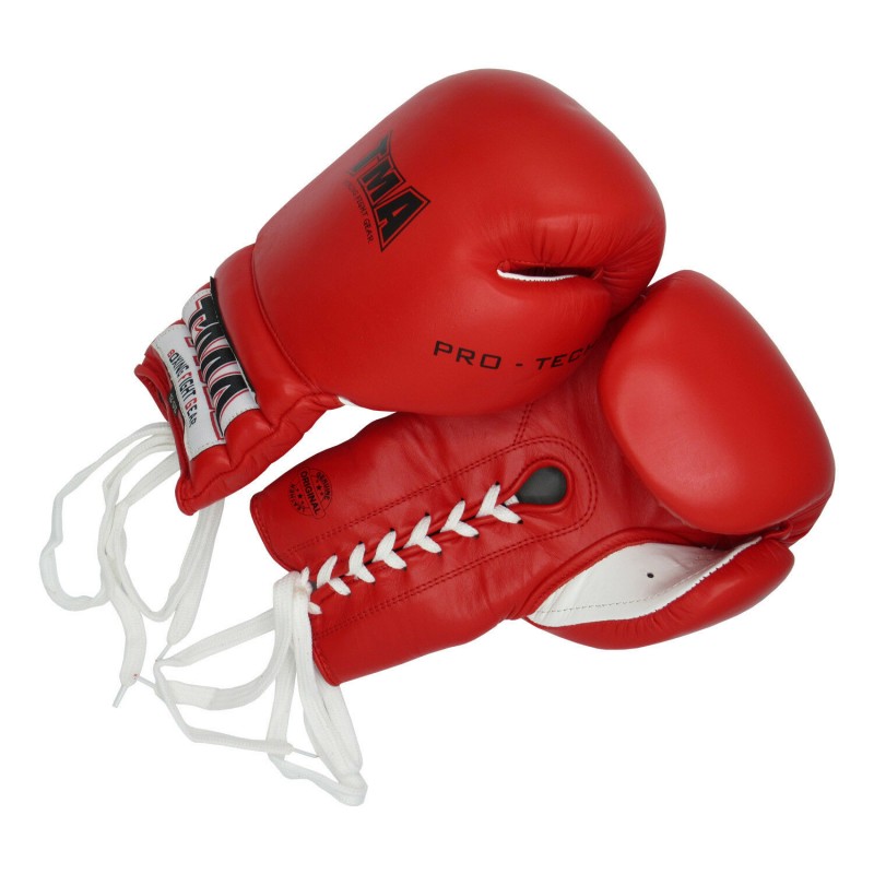 TMA Original Cow Hide Leather Boxing Gloves Fight Punching Bag 