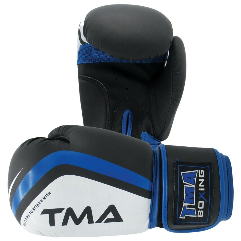 TMA Boxing Gloves MMA Punching Glove Training Bag Sparring Muay Thai Kickboxing 