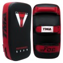 TMA Muay Thai Pad for Training, Curved Kickboxing Kicking Strike Shield, Coaching Kick Boxing, MMA, Martial Arts, Karate, Taekwondo, Punching, and Elbow Target (1 Pcs Sold AS Single)