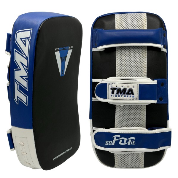 TMA Muay Thai Training Pad – Curved Kickboxing Strike Shield for MMA, Karate & Taekwondo (Single Piece)