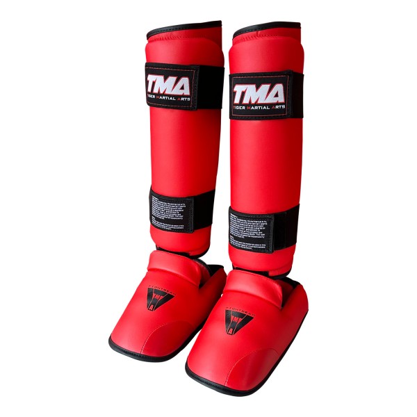 Shin Instep Pads MMA Kick Boxing Protector For junior Kids Muay Thai Shin