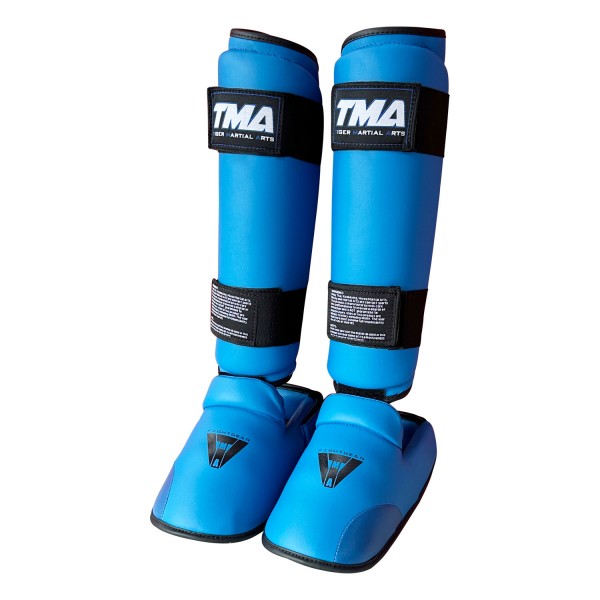 Shin Instep Pads MMA Kick Boxing Protector For junior Kids Muay Thai Shin