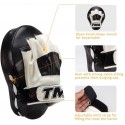 TMA Boxing Curved Focus Punching Mitts-Training Hand Pads,Ideal for Karate, Muay Thai Kick, Sparring, Dojo, Martial Arts