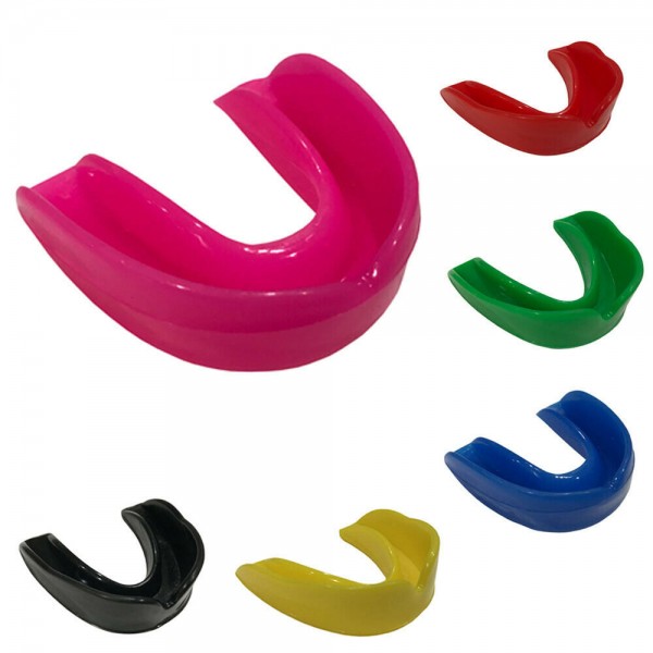 TMA Double Mouth Guard Teeth Gum Shield Case Protector Mouthguards MMA Boxing