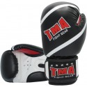 TMA Leather Boxing Gloves Punching Bag MMA Muay Thai Training Glove