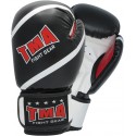 TMA Leather Boxing Gloves Punching Bag MMA Muay Thai Training Glove