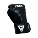 TMA Pro Boxing Gloves for Men and Women Wrist and Knuckle Protection, Dual-X Hook and Loop Closure, Splinted Wrist Support, 4 Layer Foam Knuckle Padding