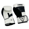 TMA Pro Boxing Gloves for Men and Women Wrist and Knuckle Protection, Dual-X Hook and Loop Closure, Splinted Wrist Support, 4 Layer Foam Knuckle Padding