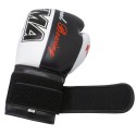 TMA Boxing Gloves for Training & Muay Thai - Cowhide Leather Mitts for Sparring, Kickboxing & Fighting - Great for Heavy Punch Bag, Focus Pads, Grappling Dummy and Speed Ball Punching