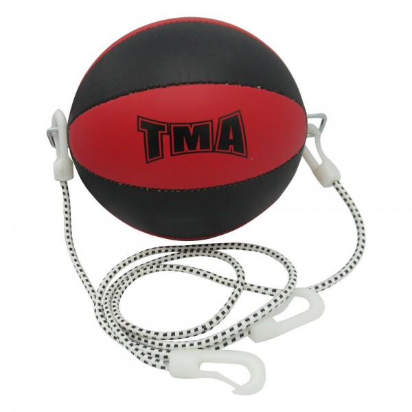 TMA Cow Hide Leather Double End Speed Ball Boxing Floor to Ceiling Punch Bag 