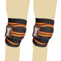 Weight Lifting Knee Wraps Support Knee Gym Training Power Strap 78" Long TMA