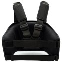 TMA Boxing Belly Pad Chest Guard MMA Body Protector Martial Arts Rib Shield Armour