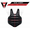 TMA Kids Boxing Belly Pad Chest Guard MMA Body Protector Martial Arts Rib Shield Armour Taekwondo Training