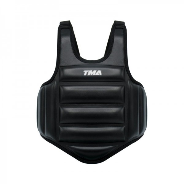 TMA Kids Boxing Belly Pad Chest Guard MMA Body Protector Martial Arts Rib Shield Armour Taekwondo Training