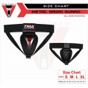 TMA Metal Pro Groin Guard Protector MMA Cup Boxing Abdo Muay Thai Steel Iron