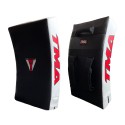 TMA Kick Shield Muay Thai Kickboxing, Heavy Curved Kicking Striking Body Pad, Punching Foot Target MMA Boxing Training, 3 Padded Handles, Martial Arts Karate TKD Taekwondo (ONE PAD ONLY)