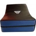 TMA Kick Shield Muay Thai Kickboxing, Heavy Curved Kicking Striking Body Pad, Punching Foot Target MMA Boxing Training, 6 Padded Handles, Martial Arts Karate TKD Taekwondo (ONE PAD ONLY)