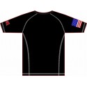 TMA Rash Guard Swimwear Base Layer Surf Sports Compression Shirt Short Sleeve