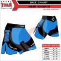 TMA MMA Shorts Muay Mens Short Thai Grappling Kick Boxing Cage Fighting