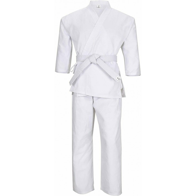 White,2 Kids Adults Unisex UFG Light Weight Karate Uniform Gi 