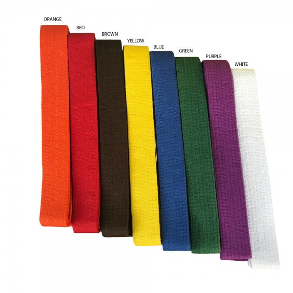 TMA Martial Arts Karate Judo TaeKwonDo All colors Belts