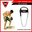 Head Harness Neck Exercise Weight Lifting Foam Padded Power Strap Chain New TMA